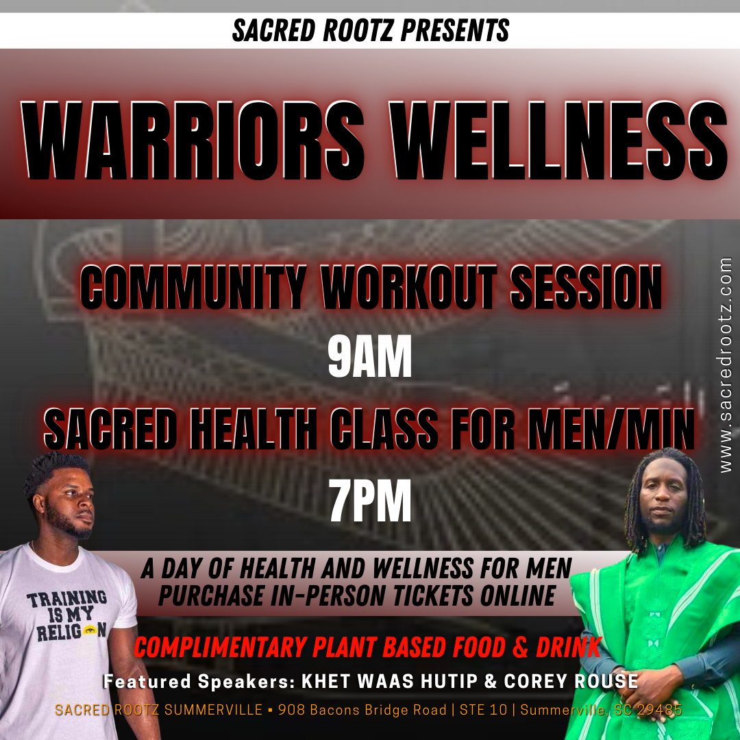 SACRED HEALTH CLASS: WARRIOR WELLNESS 10.28.23