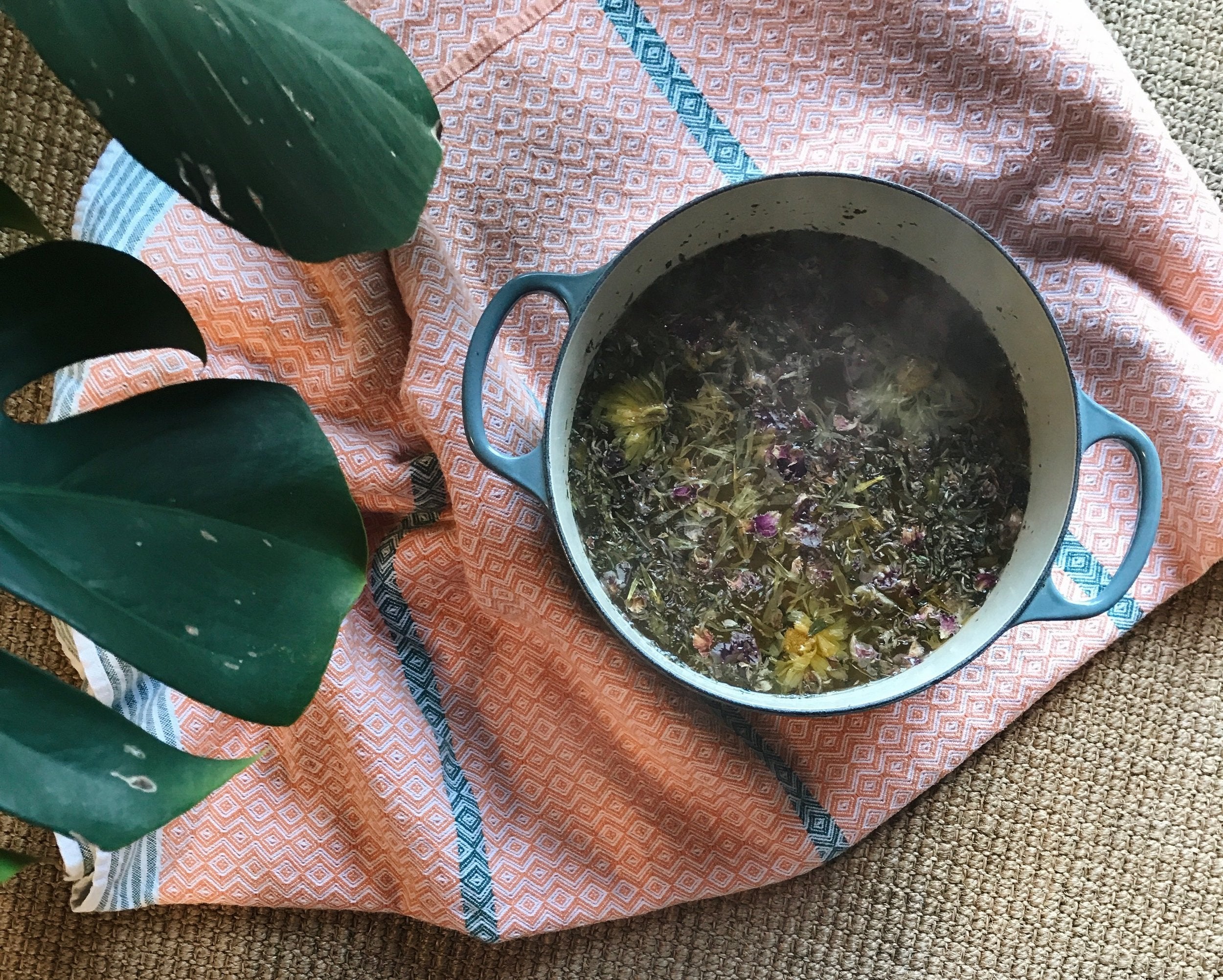 How to: Herbal Steam for Cold & Flu Reilef