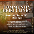 Community Reiki Clinic | 6.21.26