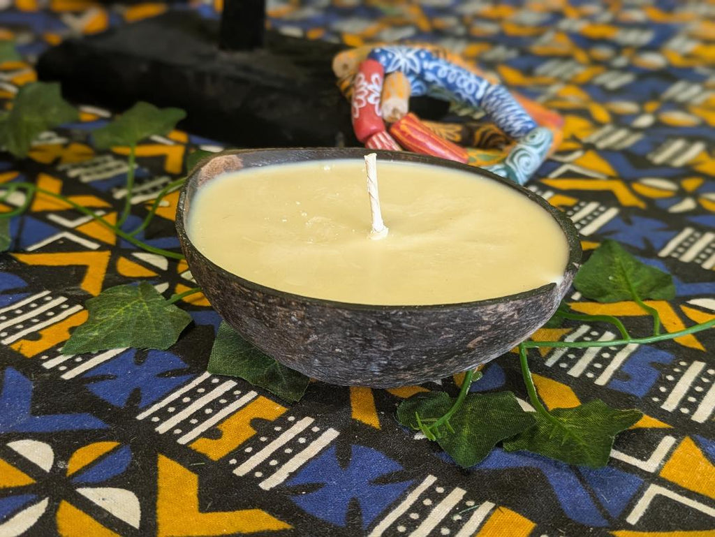 Coconut Shell Soy Candles