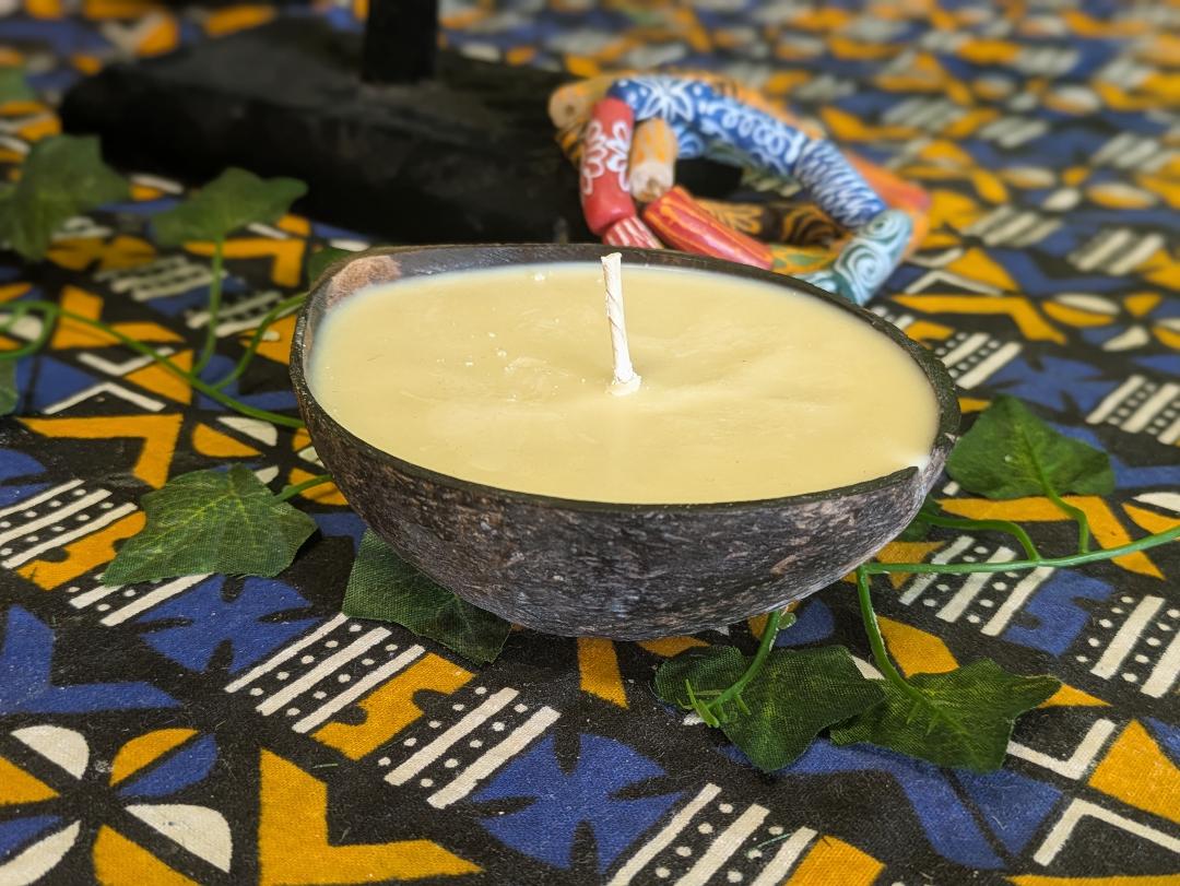 Coconut Shell Soy Candles
