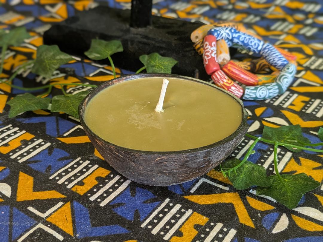 Coconut Shell Soy Candles