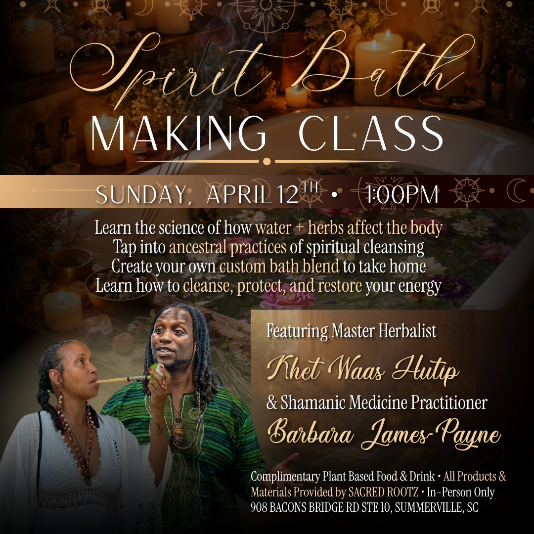 Spirit Bath Making Class | Sunday, April 12, 2026 • 1:00PM