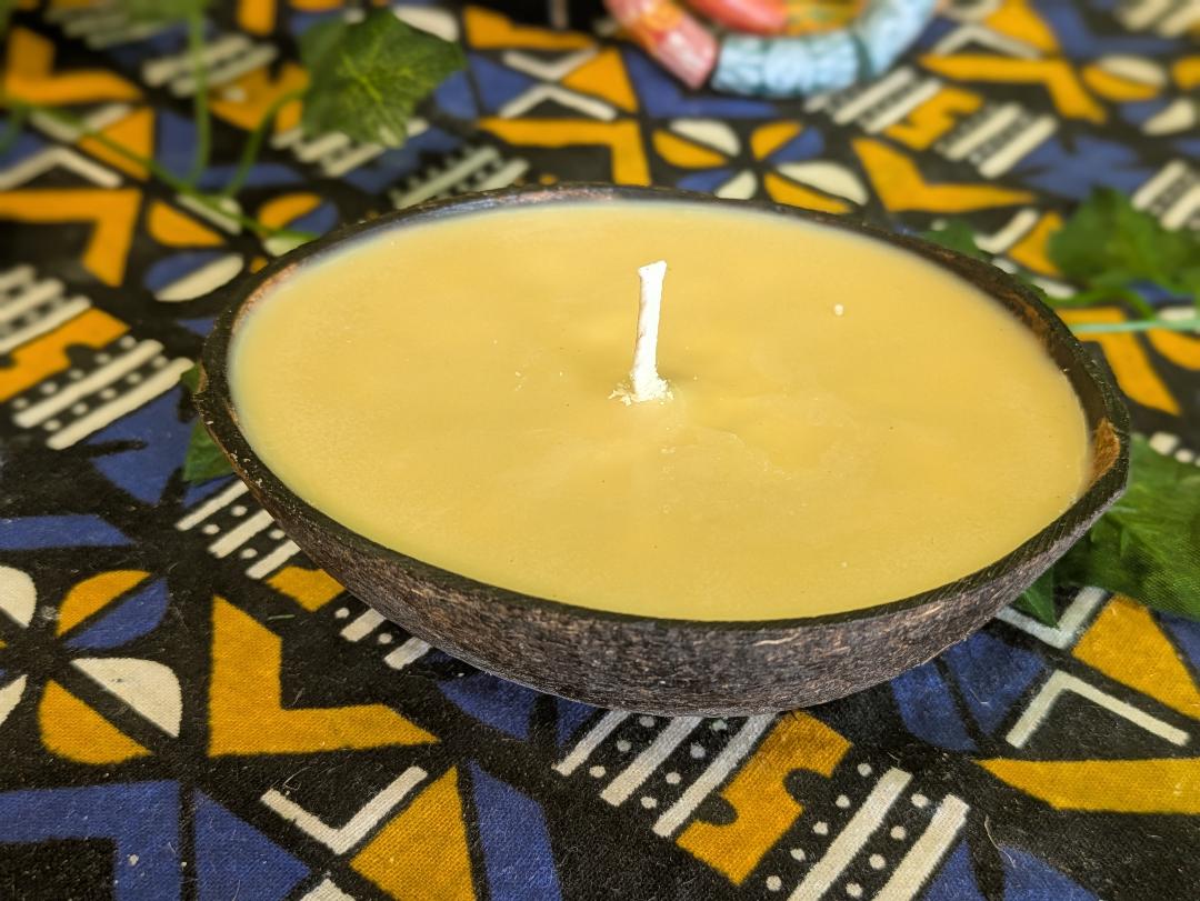 Coconut Shell Soy Candles