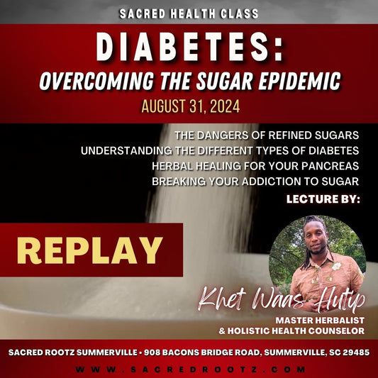 Diabetes Sacred Health Class • Replay