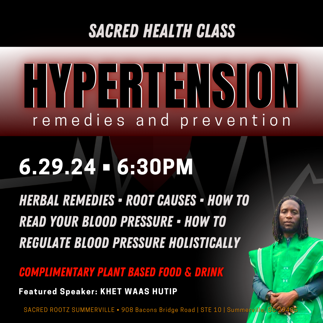 HYPERTENSION Sacred Health Class Replay