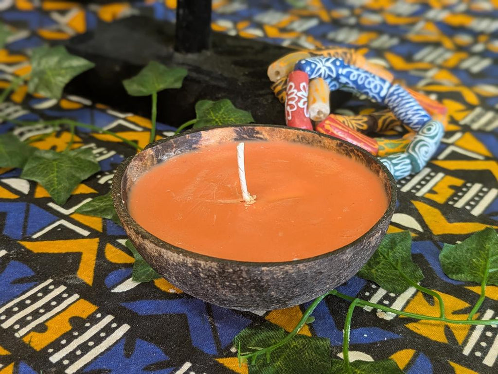 Coconut Shell Soy Candles