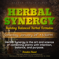 Herbal Synergy | 01.24.26 @6:30PM