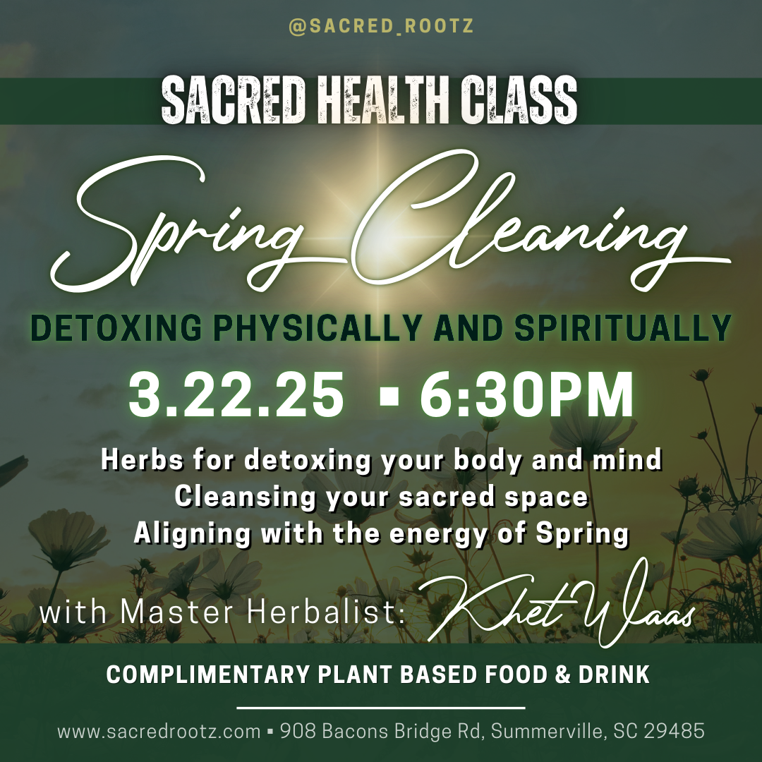 Spring Cleaning • SACRED HEALTH CLASS • 3.22.25