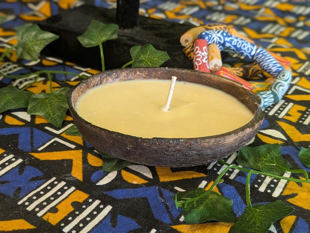 Coconut Shell Soy Candles