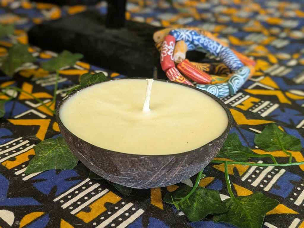 Coconut Shell Soy Candles