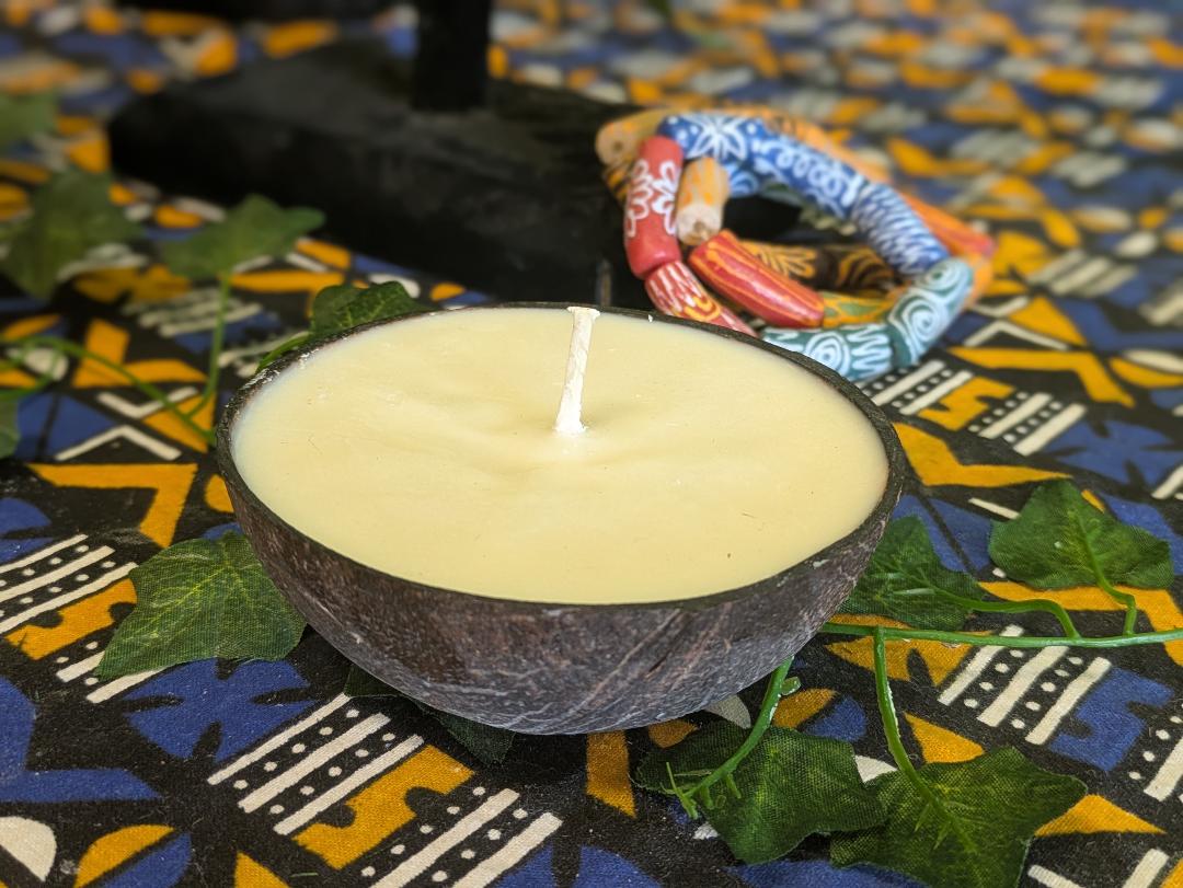 Coconut Shell Soy Candles