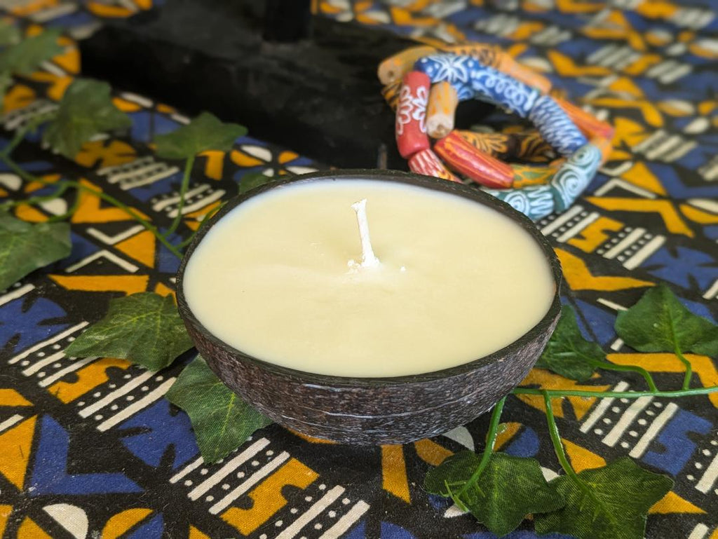 Coconut Shell Soy Candles