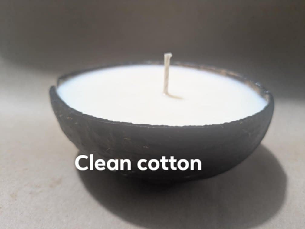 Coconut Shell Soy Candles