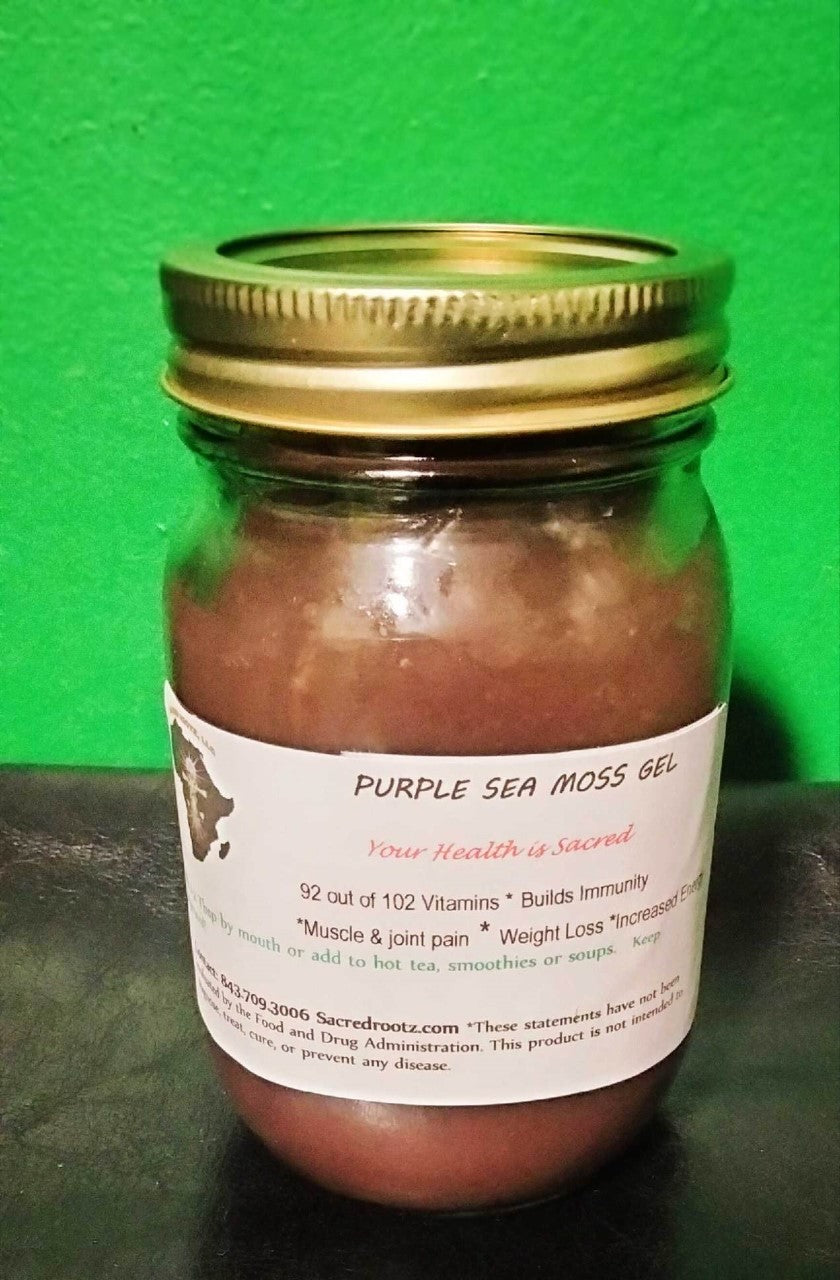 Purple Sea Moss Gel