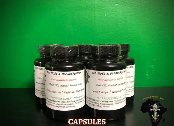 Sea Moss & Bladderwrack Capsules